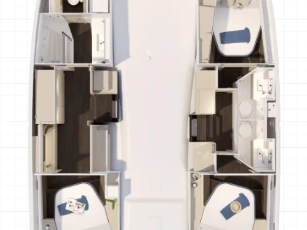 Alquiler de Catamarán, con o sin patrón Fountaine Pajot Frenchtown