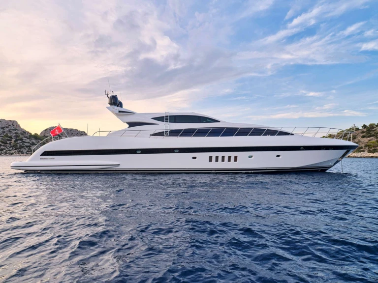 Alquiler de Yate de lujo, con o sin patrón Mangusta Grecia