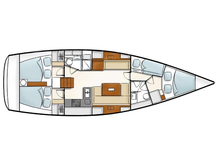 Hanse Hanse 430e de alquiler a Pula