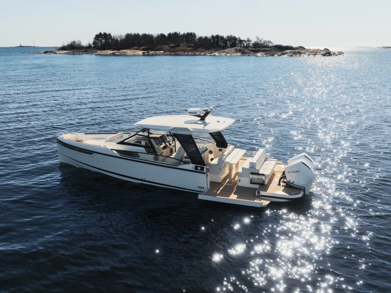 Alquiler Lancha Saxdor con o sin  título de navegación