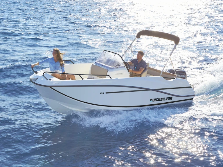 Alquiler de embarcaciones Quicksilver Quicksilver 555 Open enSète en Samboat