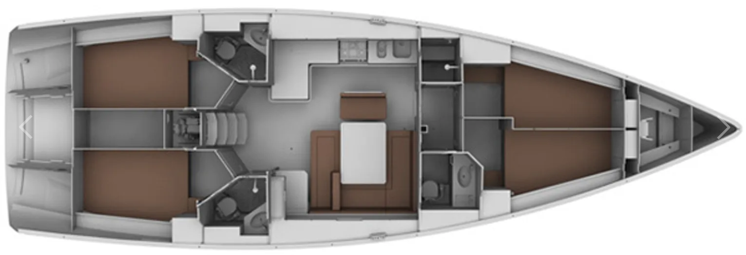 Alquiler de Bavaria Cruiser 45 en Lefkáda