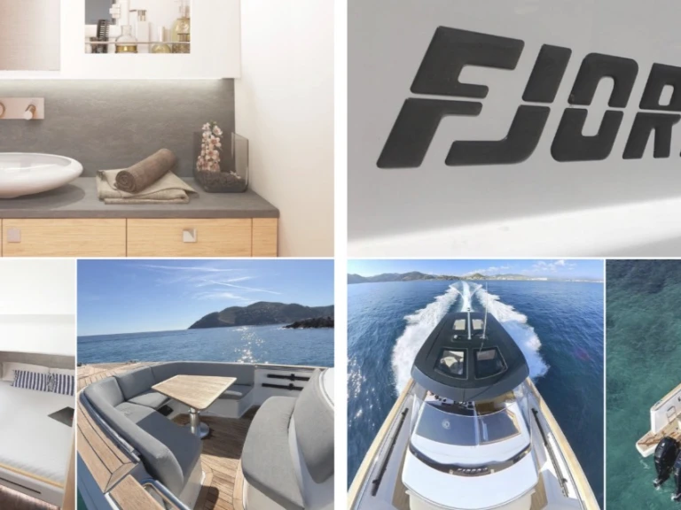 Alquiler Lancha Fjord con o sin  título de navegación