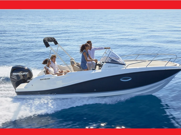 Alquiler Lancha en Biograd na Moru - Quicksilver Activ 675 Sundeck