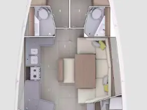 Alquiler de embarcaciones Bénéteau Oceanis 47 - 5 cab. enSplit en Samboat