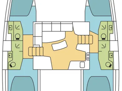 Alquiler Catamarán Lagoon con o sin  título de navegación