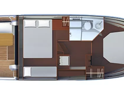 Alquiler de Lancha, con o sin patrón Bénéteau Argentario