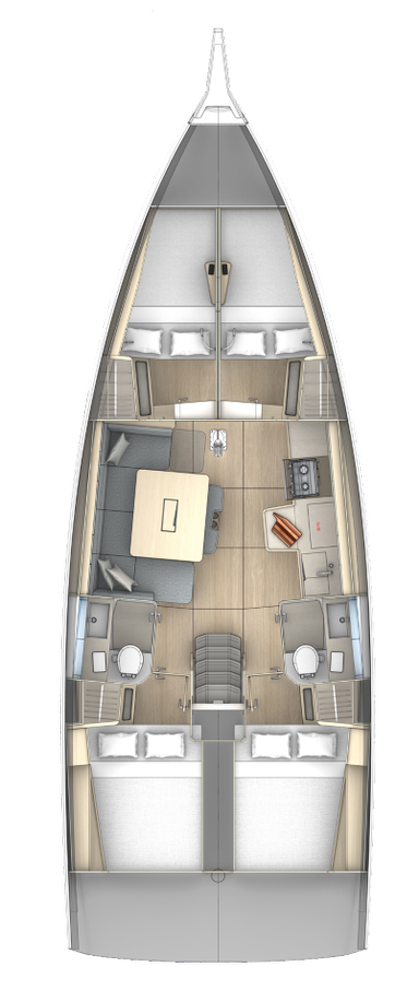 Alquiler Trogir - Dufour Dufour 41 en SamBoat