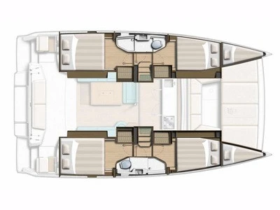 Alquiler de Bali Bali Catsmart (6 cab.) en Tivat