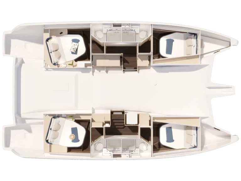 Fountaine Pajot FP 44 Quatuor (6cab.) de alquiler a Néa Péramos