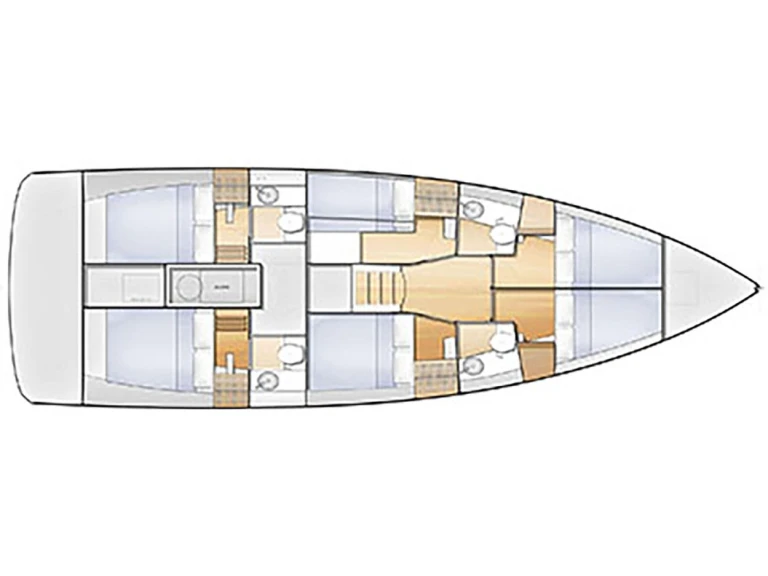 Alquiler Néa Péramos - Jeanneau Sun Loft 47 (7 cab.) en SamBoat