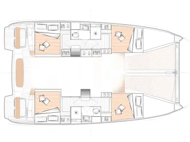 Alquiler Catamarán Bénéteau con o sin  título de navegación