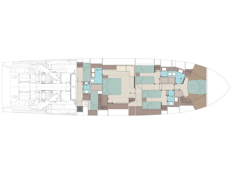 Alquiler de Yate de lujo, con o sin patrón Riva Dubai Marina