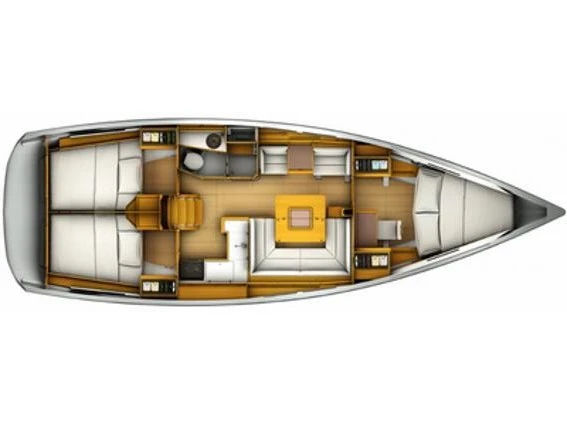 Alquiler de embarcaciones Jeanneau Sun Odyssey 419 (3 cab. 1WC) enPropriano en Samboat