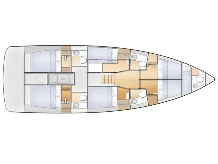 Jeanneau Sun Loft 47 (7 cab.) de alquiler a Lefkáda