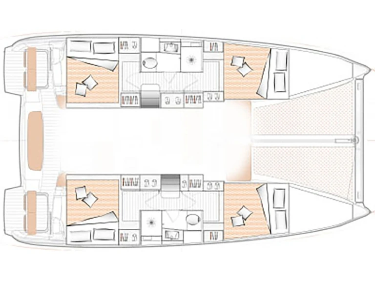 Alquiler de embarcaciones Excess Excess 11 (6 cab.) enGouviá en Samboat