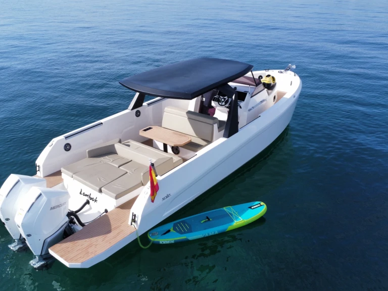 Alquiler Lancha Sole con o sin  título de navegación