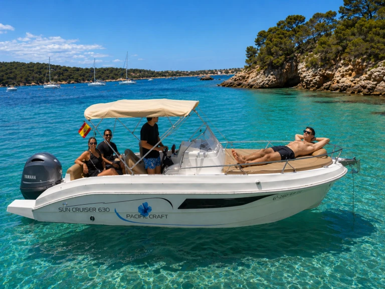 Alquiler de barcos Palma de Mallorca barato de Pacific Craft 630
