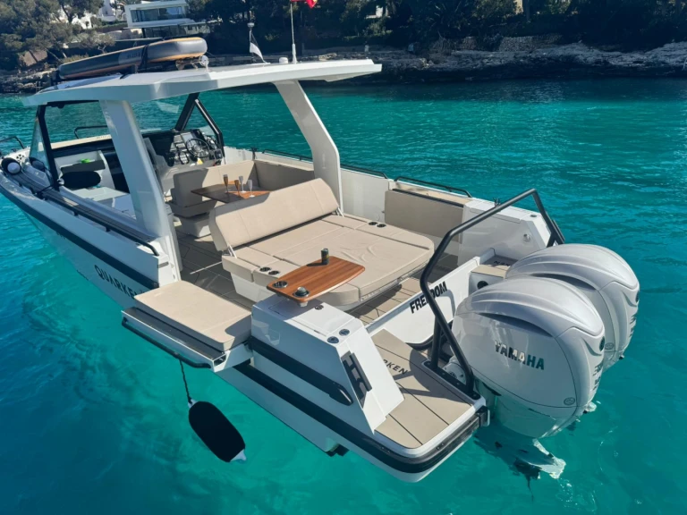 Alquiler Lancha Quarken con o sin  título de navegación