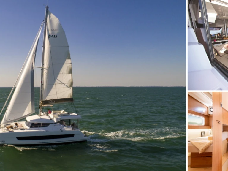 Alquiler Catamarán Bali con o sin  título de navegación