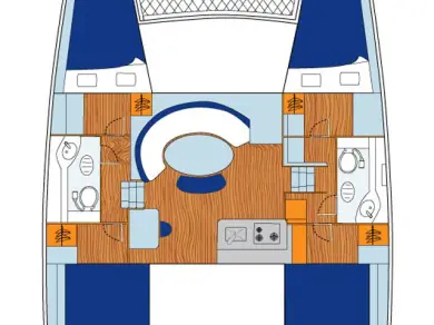 Alquiler Catamarán Lagoon con o sin  título de navegación