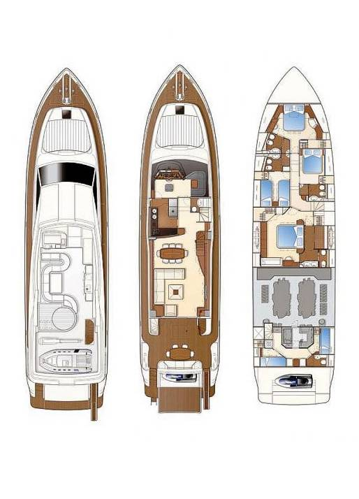 Alquiler de Ferretti Ferretti Yachts 830 Flybridge en Glyfáda