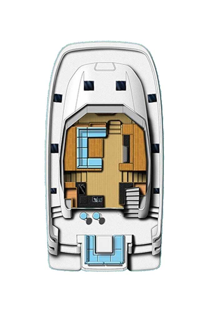 Alquiler Lancha Aquila con o sin  título de navegación