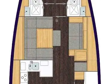 Alquiler de embarcaciones Bavaria Bavaria C50 Holiday - 5 cab. enGöcek en Samboat