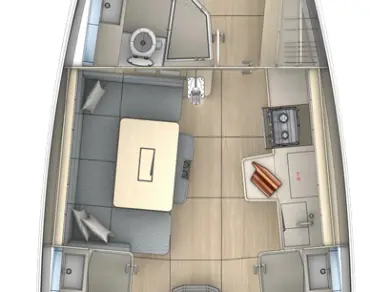 Alquiler de barcos Trogir barato de Dufour 41