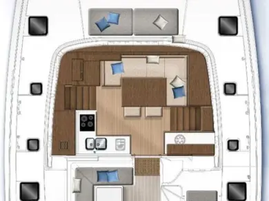 Alquiler de Catamarán, con o sin patrón Lagoon Šibenik