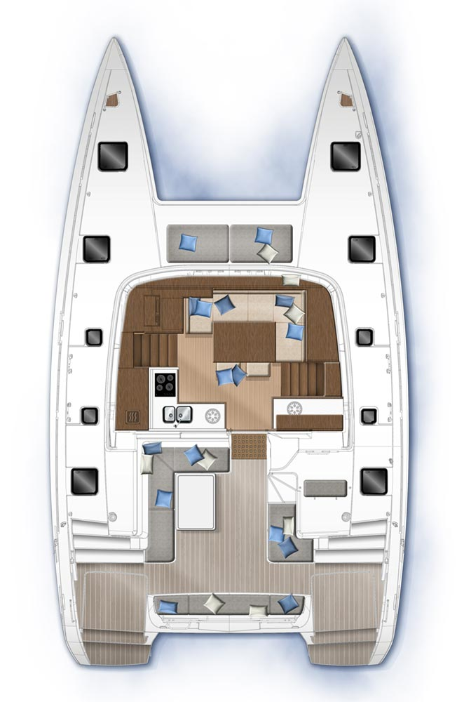 Alquiler Šibenik - Lagoon Lagoon 40 en SamBoat
