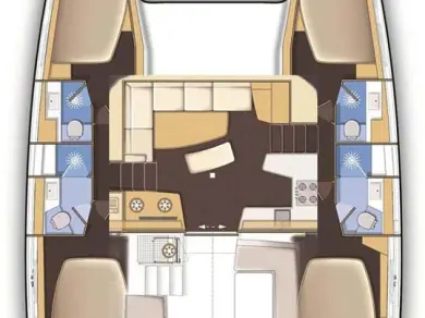 Alquiler de embarcaciones Lagoon Lagoon 42 enŠibenik en Samboat