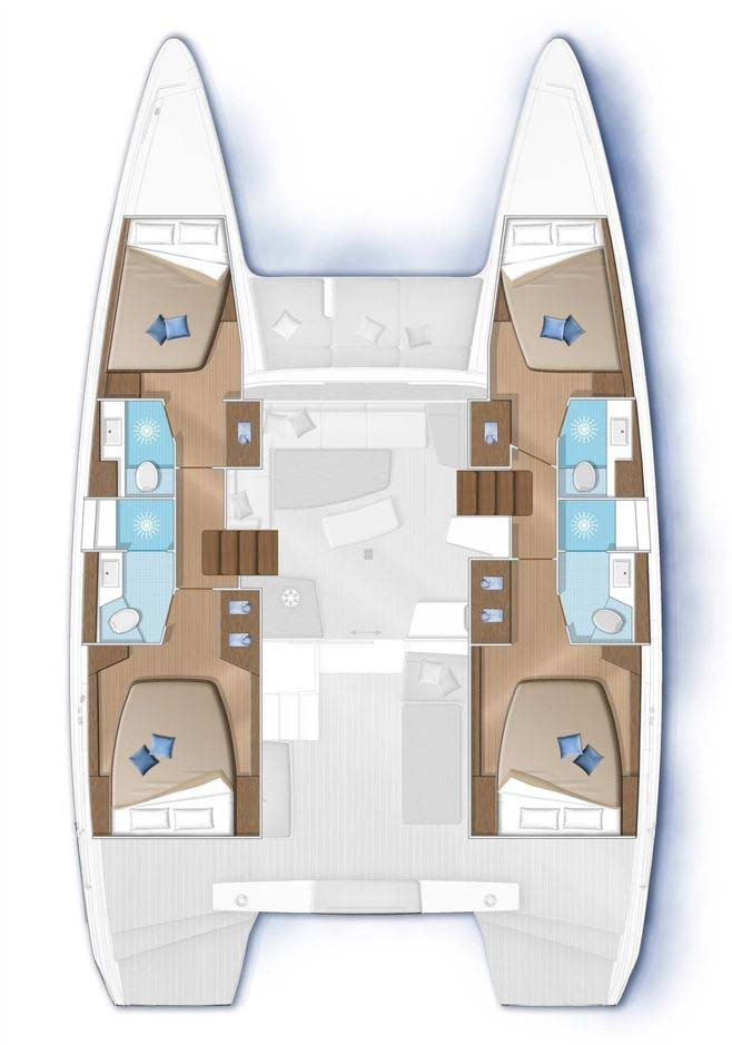 Alquiler Golfo Aranci - Lagoon Lagoon 42 en SamBoat