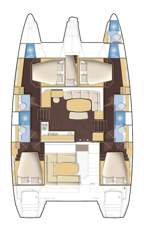 Alquiler Catamarán en Šibenik - Lagoon Lagoon 421