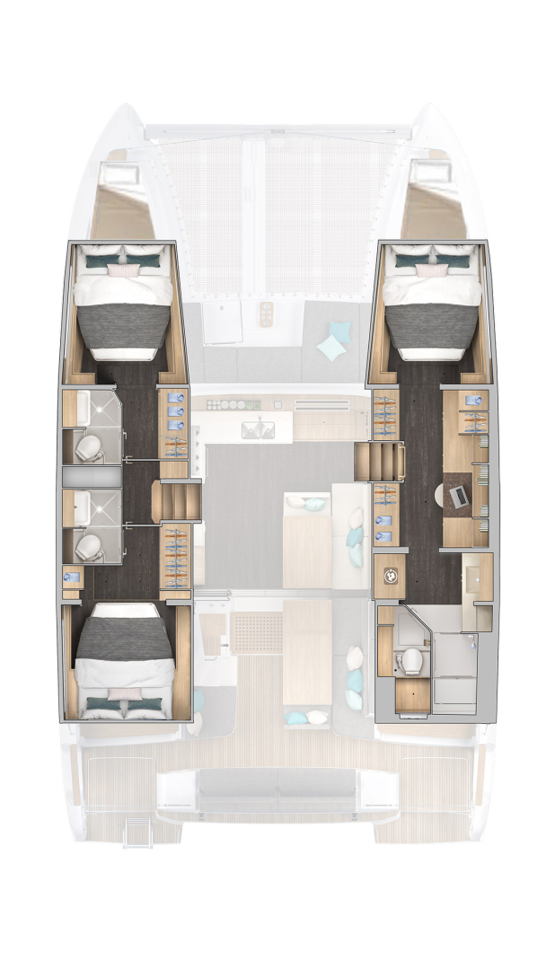 Alquiler de embarcaciones Lagoon Lagoon 43 enŠibenik en Samboat
