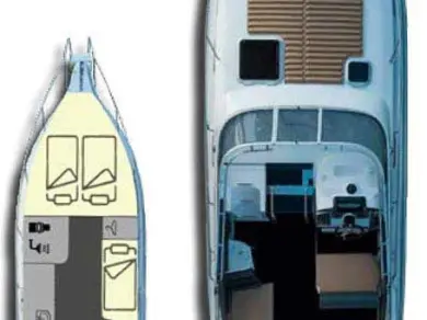 Alquiler Lancha Öchsner-boote con o sin  título de navegación