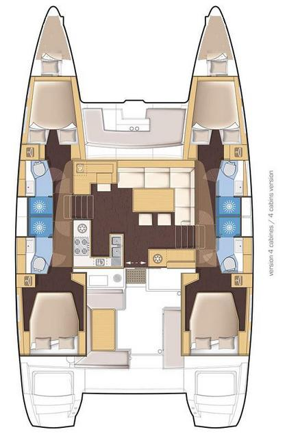 Lagoon Lagoon 450 F de alquiler a Palma de Mallorca