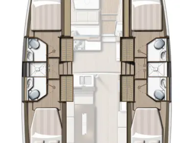 Alquiler Catamarán en Palma de Mallorca - Bali Bali 4.2
