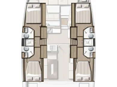 Alquiler de Catamarán, con o sin patrón Bali Seget Donji