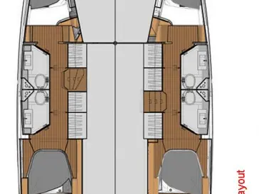 Alquiler Catamarán Fountaine Pajot con o sin  título de navegación