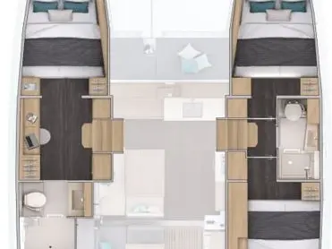 Alquiler Álimos - Lagoon Lagoon 38 - 3 + 2 cab. en SamBoat