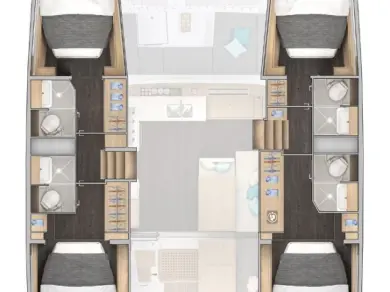 Alquiler de barcos Palma de Mallorca barato de Lagoon 43