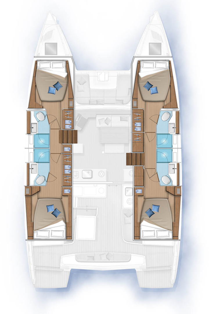 Alquiler de embarcaciones Lagoon Lagoon 46 enRoad Town en Samboat