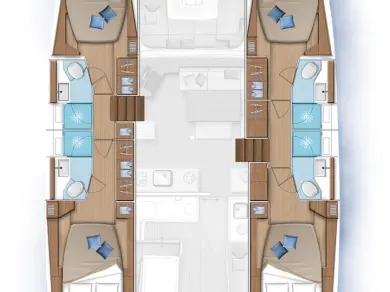 Alquiler de embarcaciones Lagoon Lagoon 46 enRoad Town en Samboat