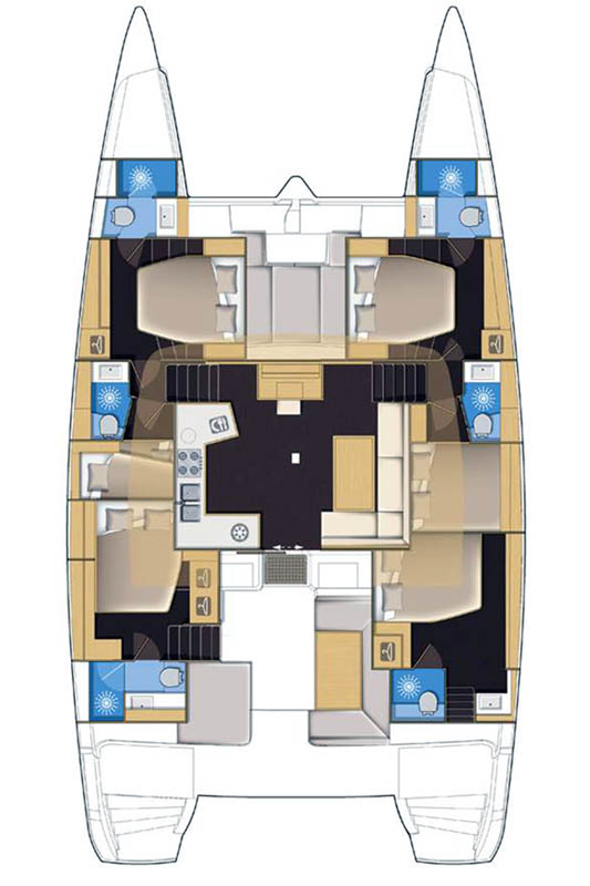 Alquiler Catamarán en Álimos - Lagoon Lagoon 52 F