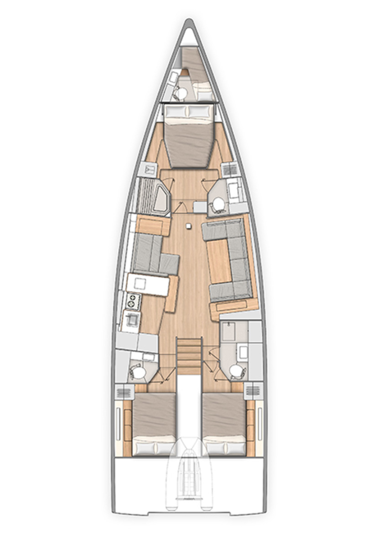 Alquiler de Velero, con o sin patrón Bénéteau Road Town