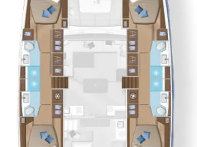 Alquiler de Lagoon Lagoon 50 en Seget Donji