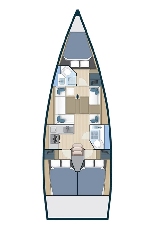 Alquiler de barcos Kaštela barato de More 40