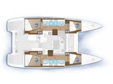 Alquiler Catamarán Lagoon con o sin  título de navegación