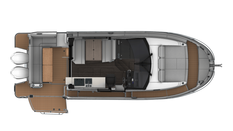 Alquiler de embarcaciones Jeanneau Merry Fisher 1095 Fly Serie2 enBiograd na Moru en Samboat